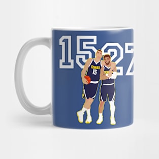 Nikola jokic and Jamal murray Mug